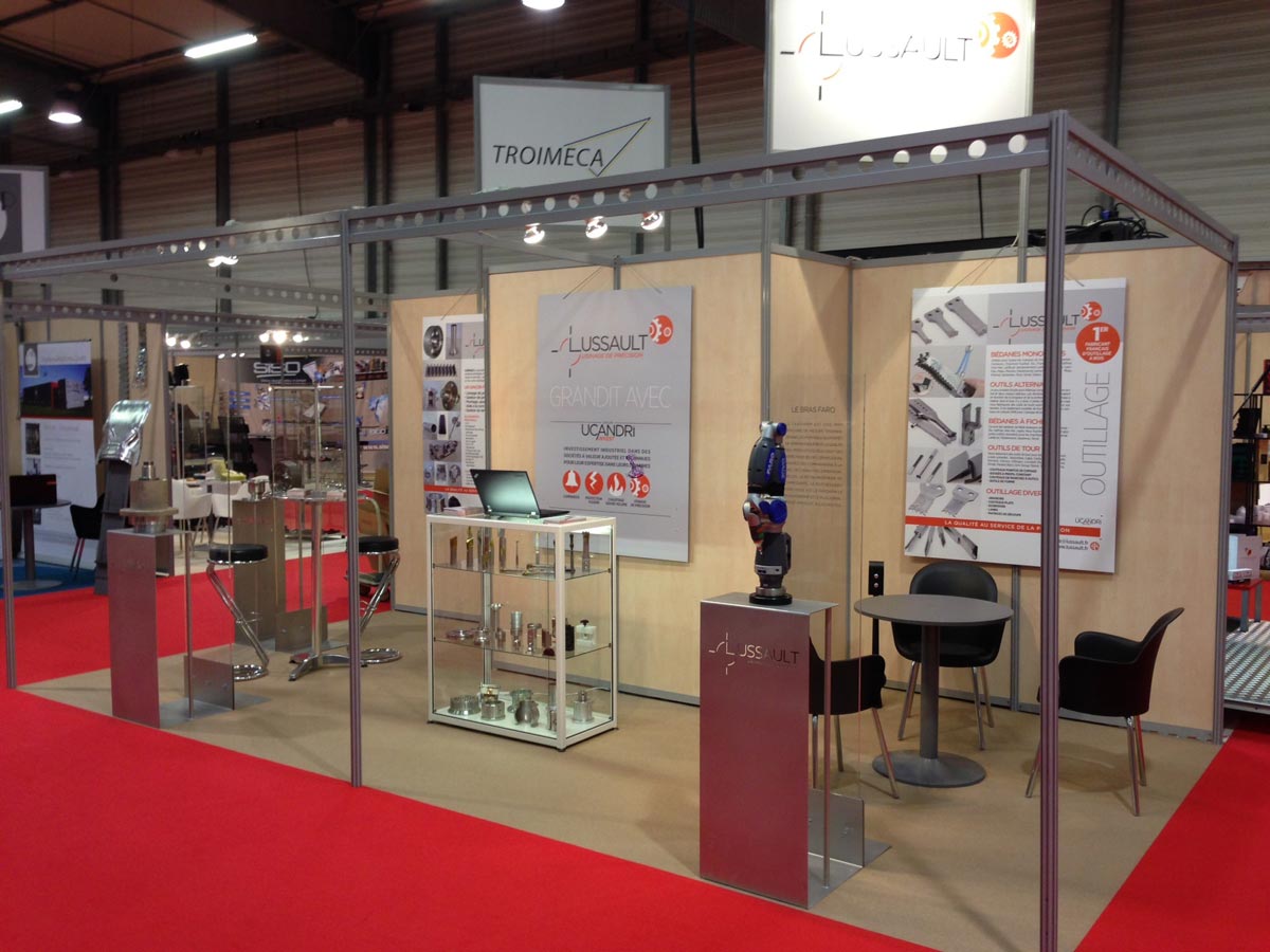 Lussault, at the Industrial and Subcontracting trade show of Western France